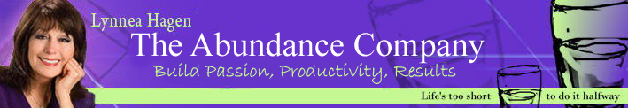 Lynnea Hagen - Business & Kife Coach - Abundance Coaching - For Business & Life!